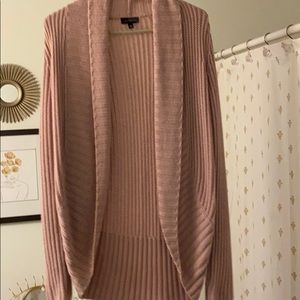 Pink knit sweater